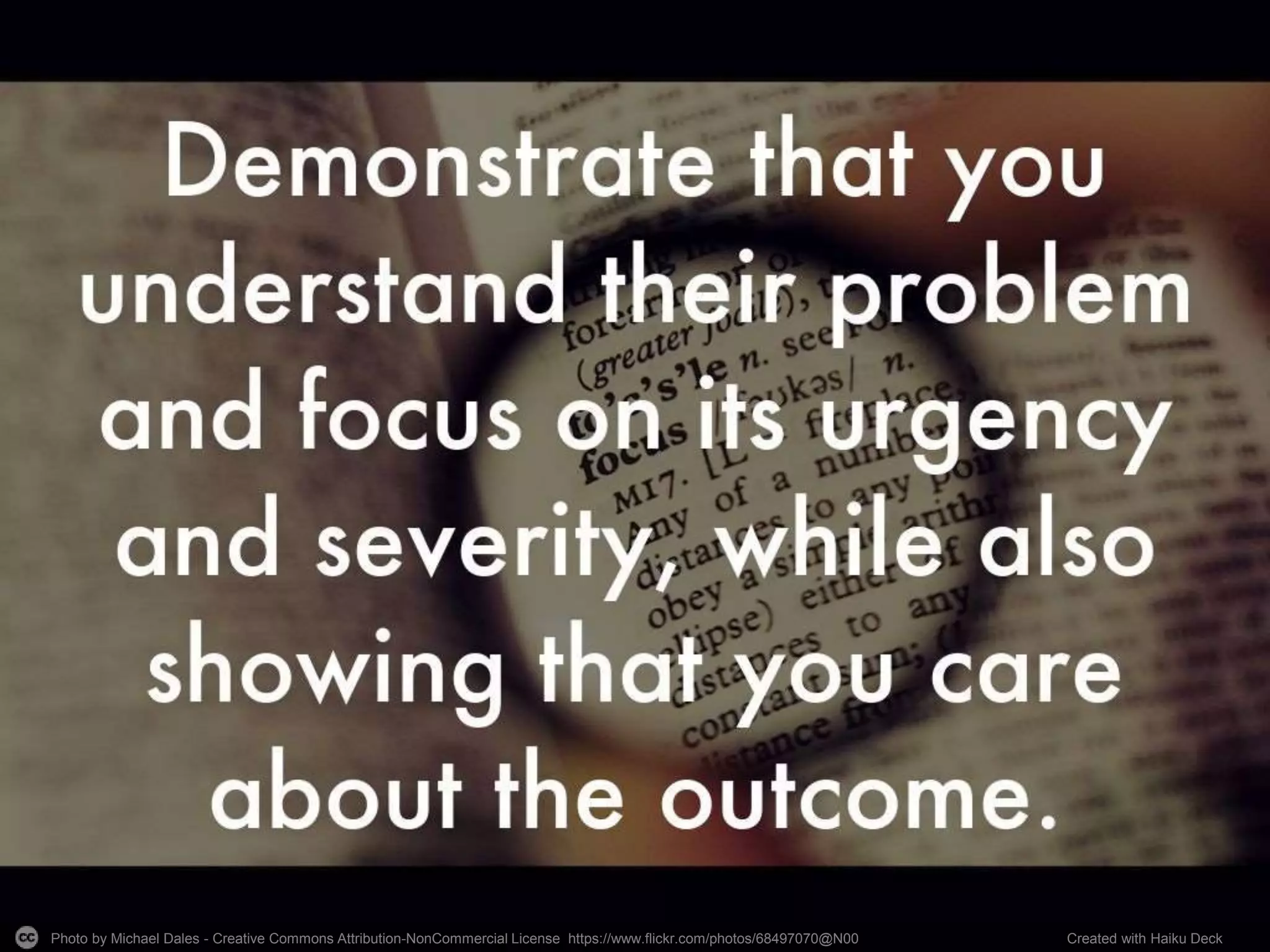 Photo by Michael Dales - Creative Commons Attribution-NonCommercial License https://www.flickr.com/photos/68497070@N00 Created with Haiku Deck
 