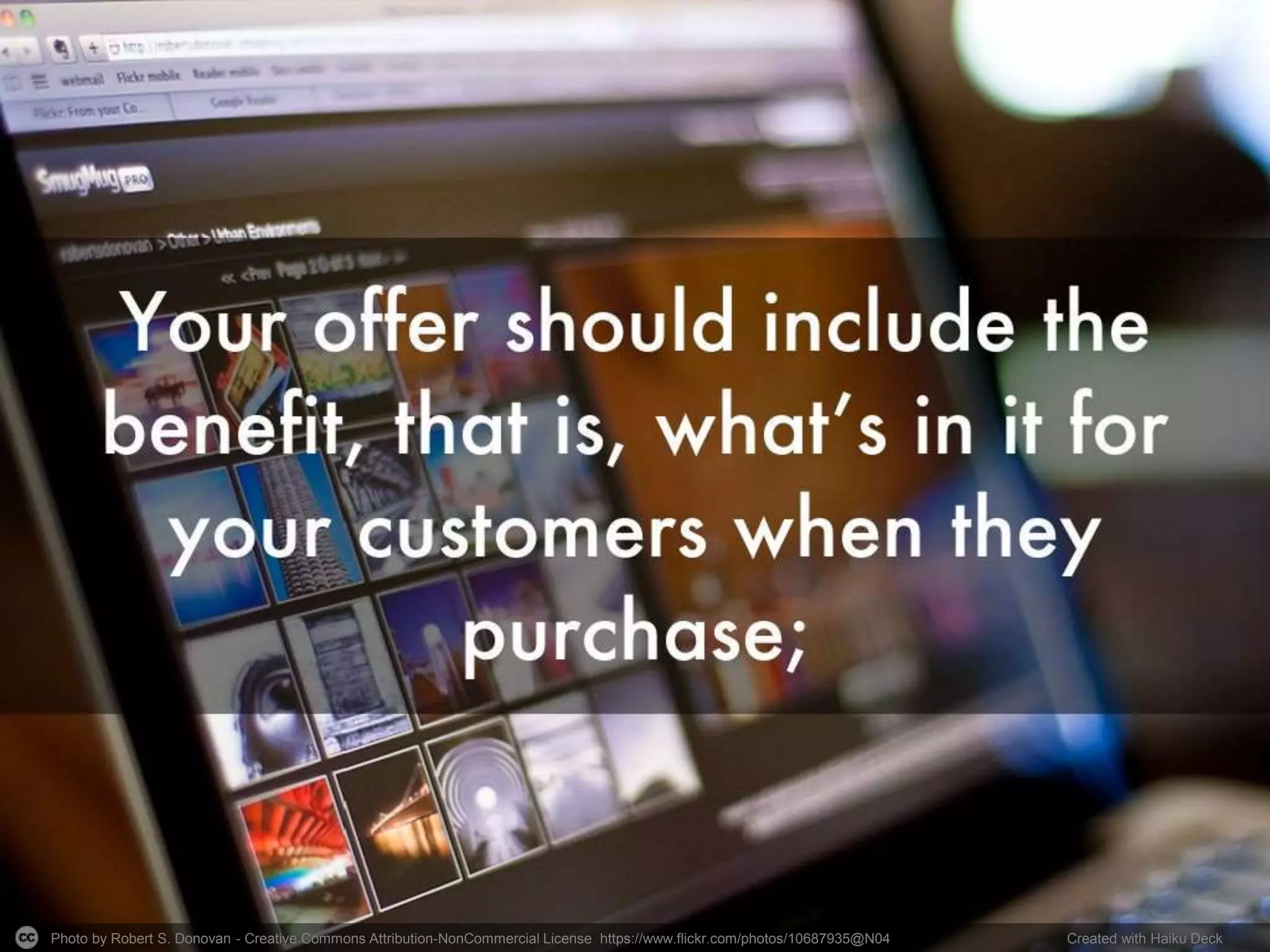 Photo by Robert S. Donovan - Creative Commons Attribution-NonCommercial License https://www.flickr.com/photos/10687935@N04 Created with Haiku Deck
 