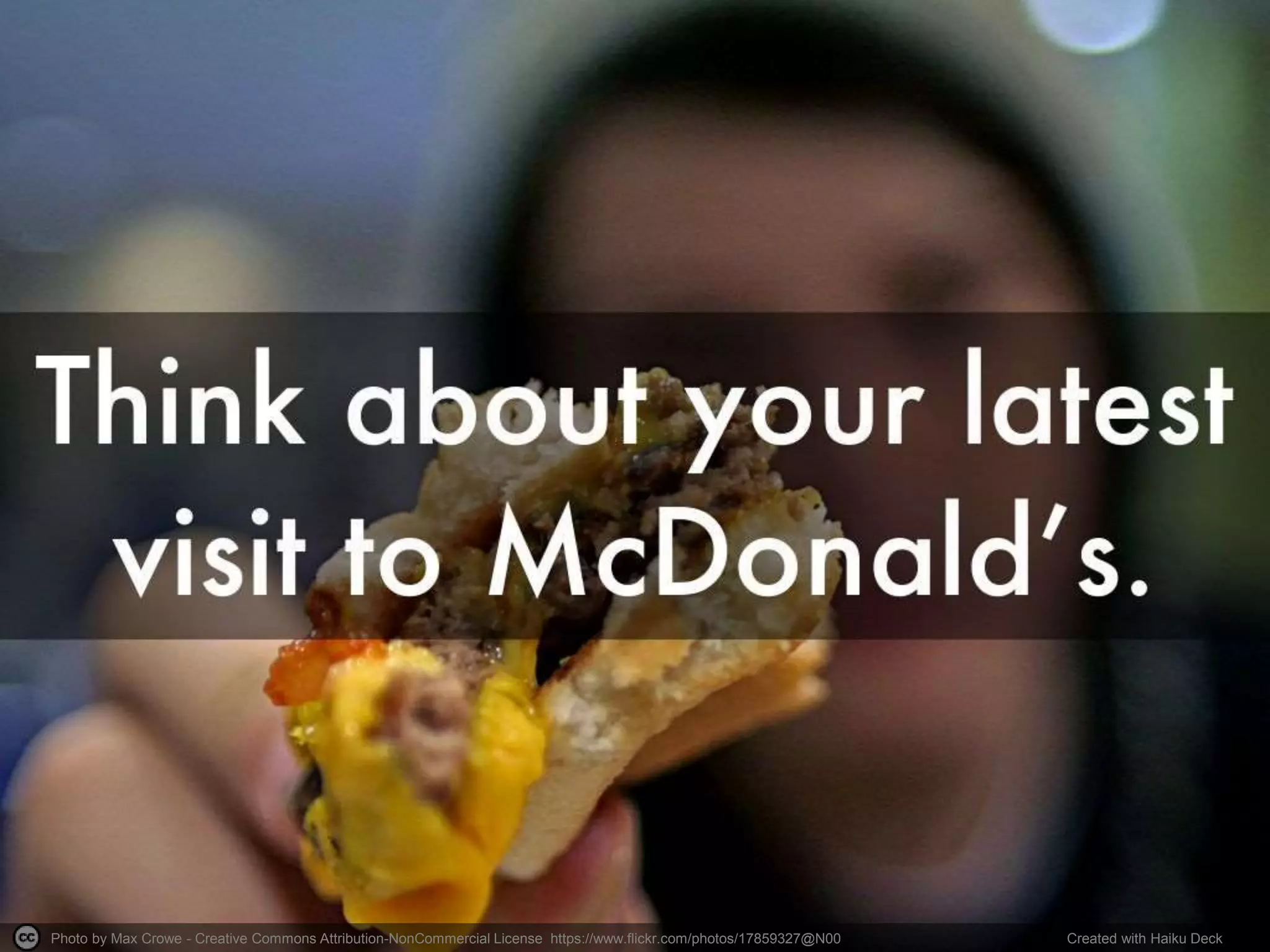 Photo by Max Crowe - Creative Commons Attribution-NonCommercial License https://www.flickr.com/photos/17859327@N00 Created with Haiku Deck
 