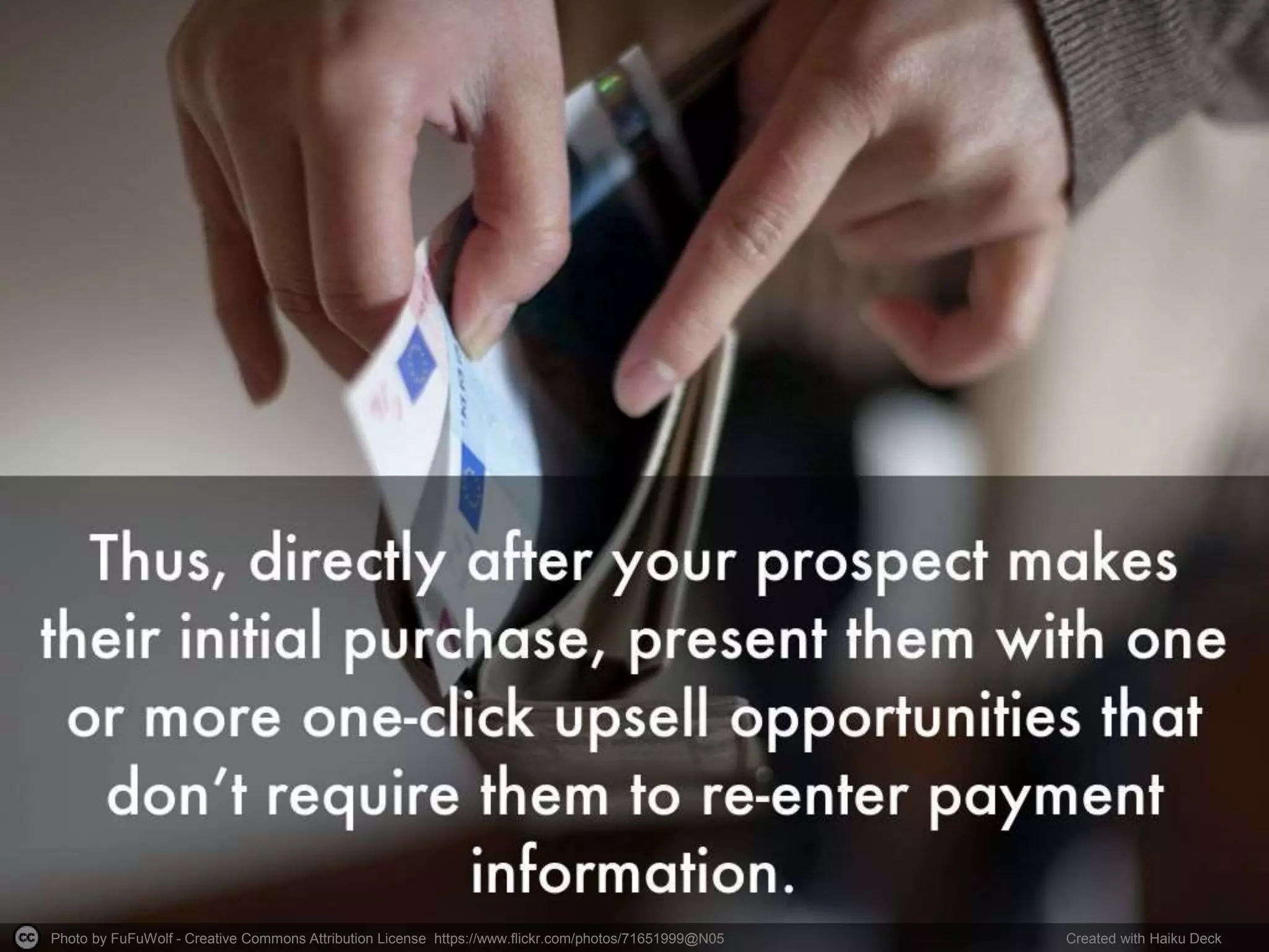 Photo by FuFuWolf - Creative Commons Attribution License https://www.flickr.com/photos/71651999@N05 Created with Haiku Deck
 