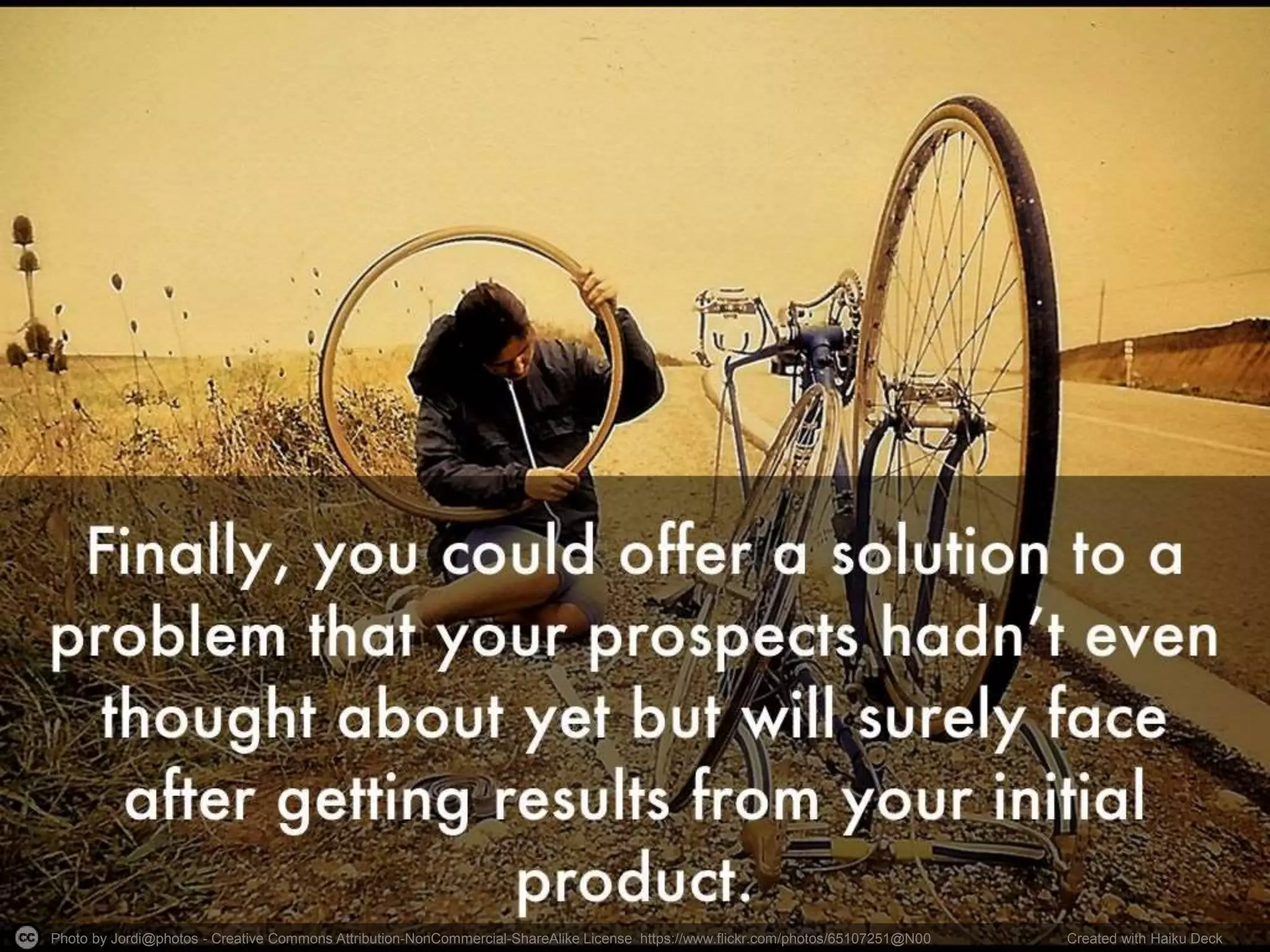 Photo by Jordi@photos - Creative Commons Attribution-NonCommercial-ShareAlike License https://www.flickr.com/photos/65107251@N00 Created with Haiku Deck
 