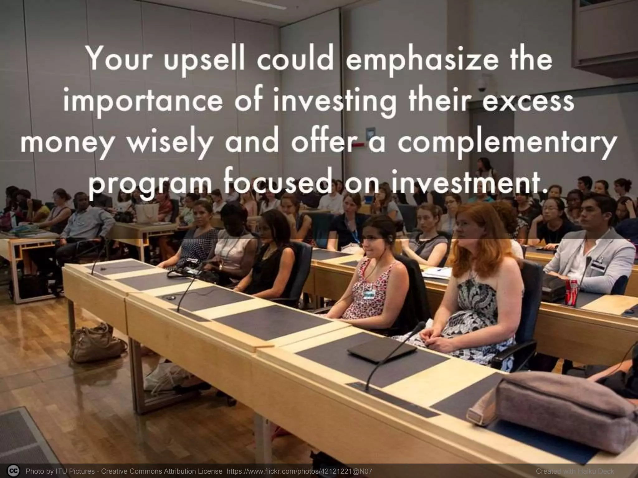 Photo by ITU Pictures - Creative Commons Attribution License https://www.flickr.com/photos/42121221@N07 Created with Haiku Deck
 