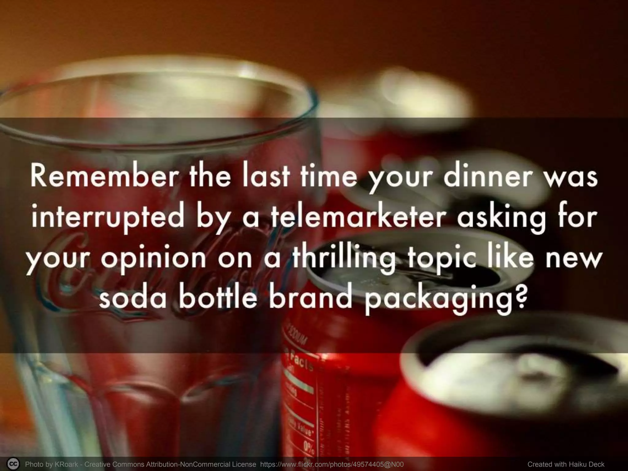 Photo by KRoark - Creative Commons Attribution-NonCommercial License https://www.flickr.com/photos/49574405@N00 Created with Haiku Deck
 