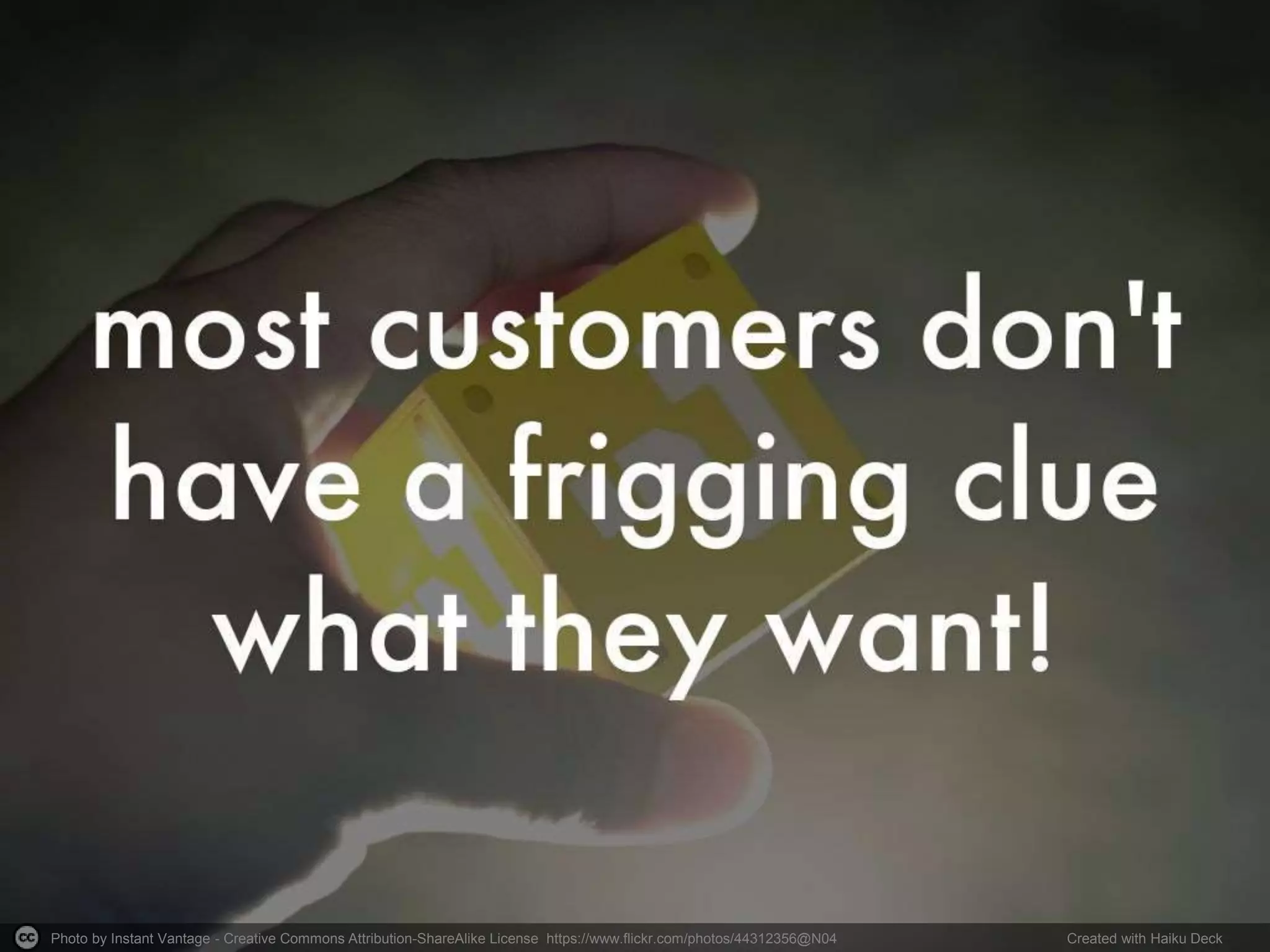 Photo by Instant Vantage - Creative Commons Attribution-ShareAlike License https://www.flickr.com/photos/44312356@N04 Created with Haiku Deck
 