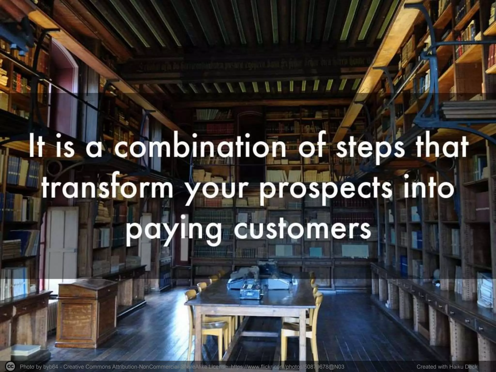 Photo by byb64 - Creative Commons Attribution-NonCommercial-ShareAlike License https://www.flickr.com/photos/50879678@N03 Created with Haiku Deck
 