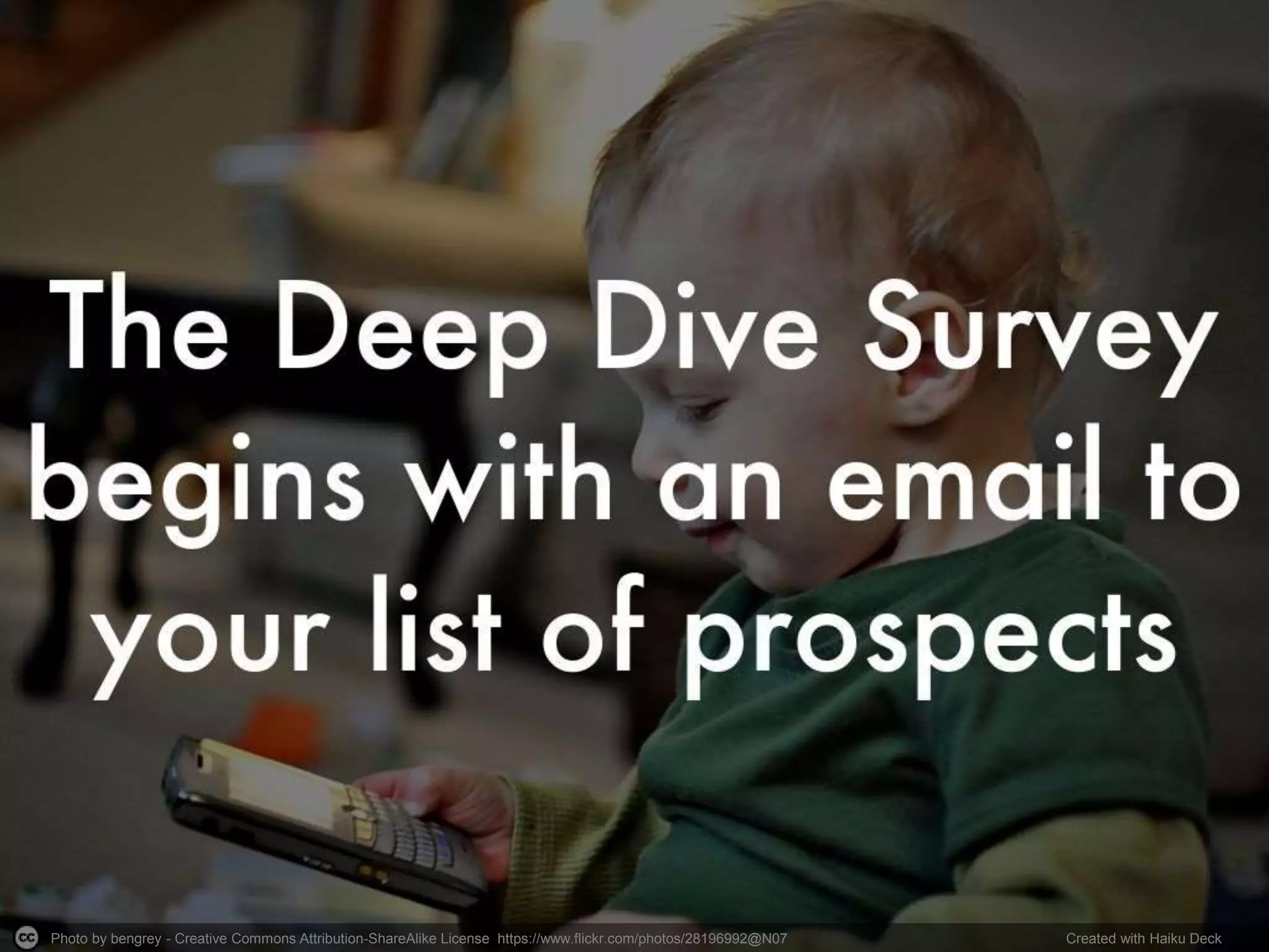 Photo by bengrey - Creative Commons Attribution-ShareAlike License https://www.flickr.com/photos/28196992@N07 Created with Haiku Deck
 