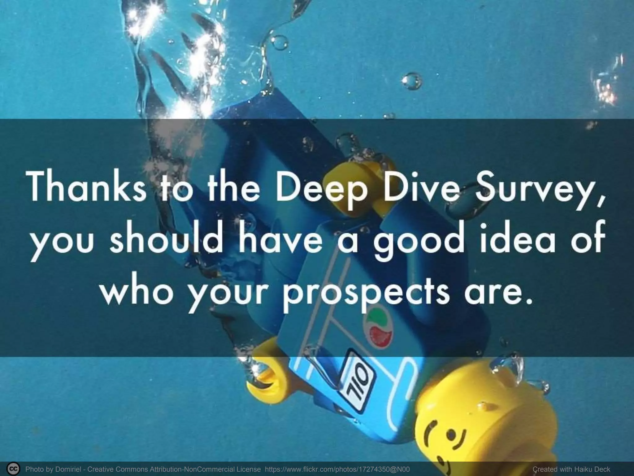 Photo by Domiriel - Creative Commons Attribution-NonCommercial License https://www.flickr.com/photos/17274350@N00 Created with Haiku Deck
 