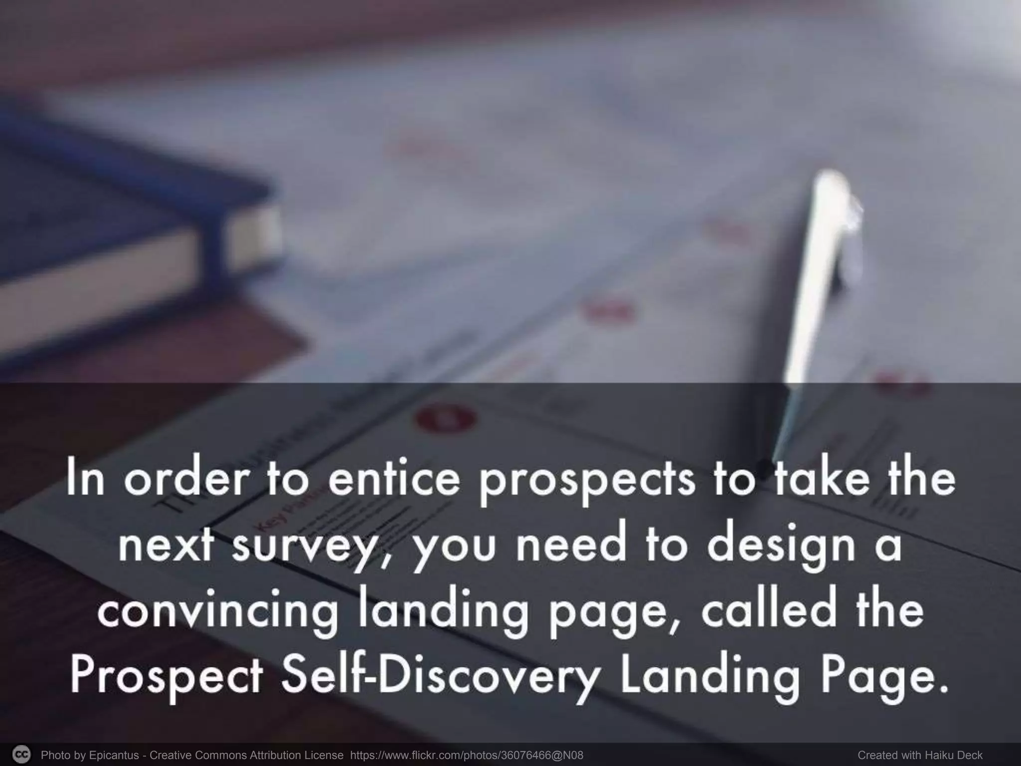 Photo by Epicantus - Creative Commons Attribution License https://www.flickr.com/photos/36076466@N08 Created with Haiku Deck
 