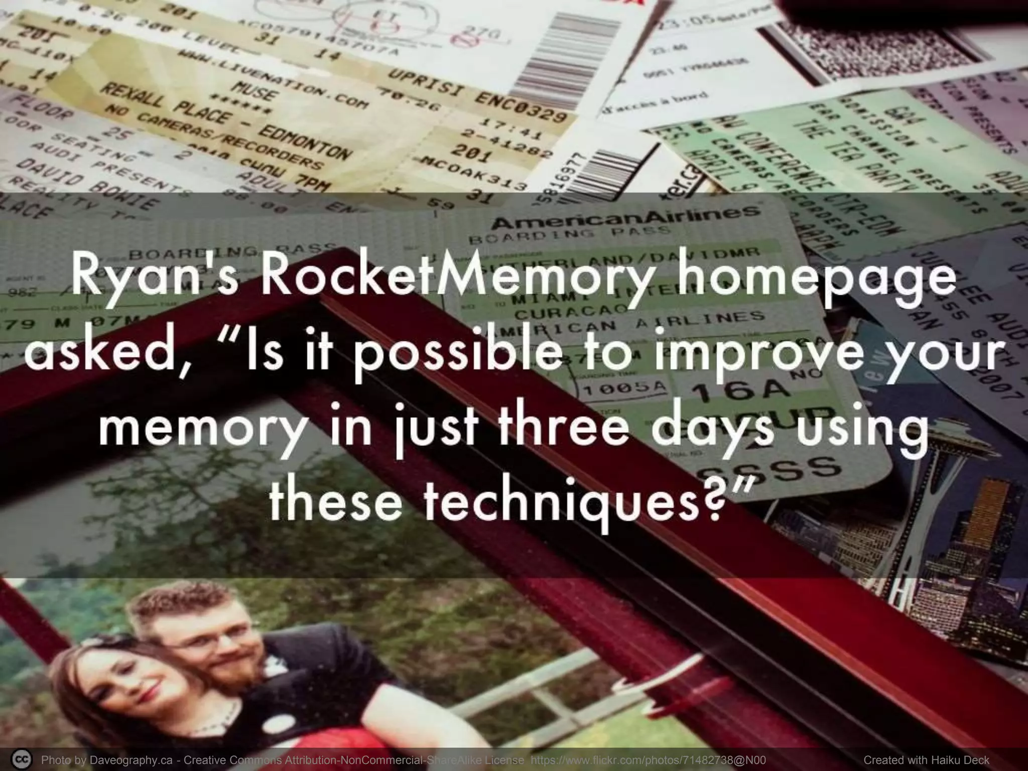 Photo by Daveography.ca - Creative Commons Attribution-NonCommercial-ShareAlike License https://www.flickr.com/photos/71482738@N00 Created with Haiku Deck
 