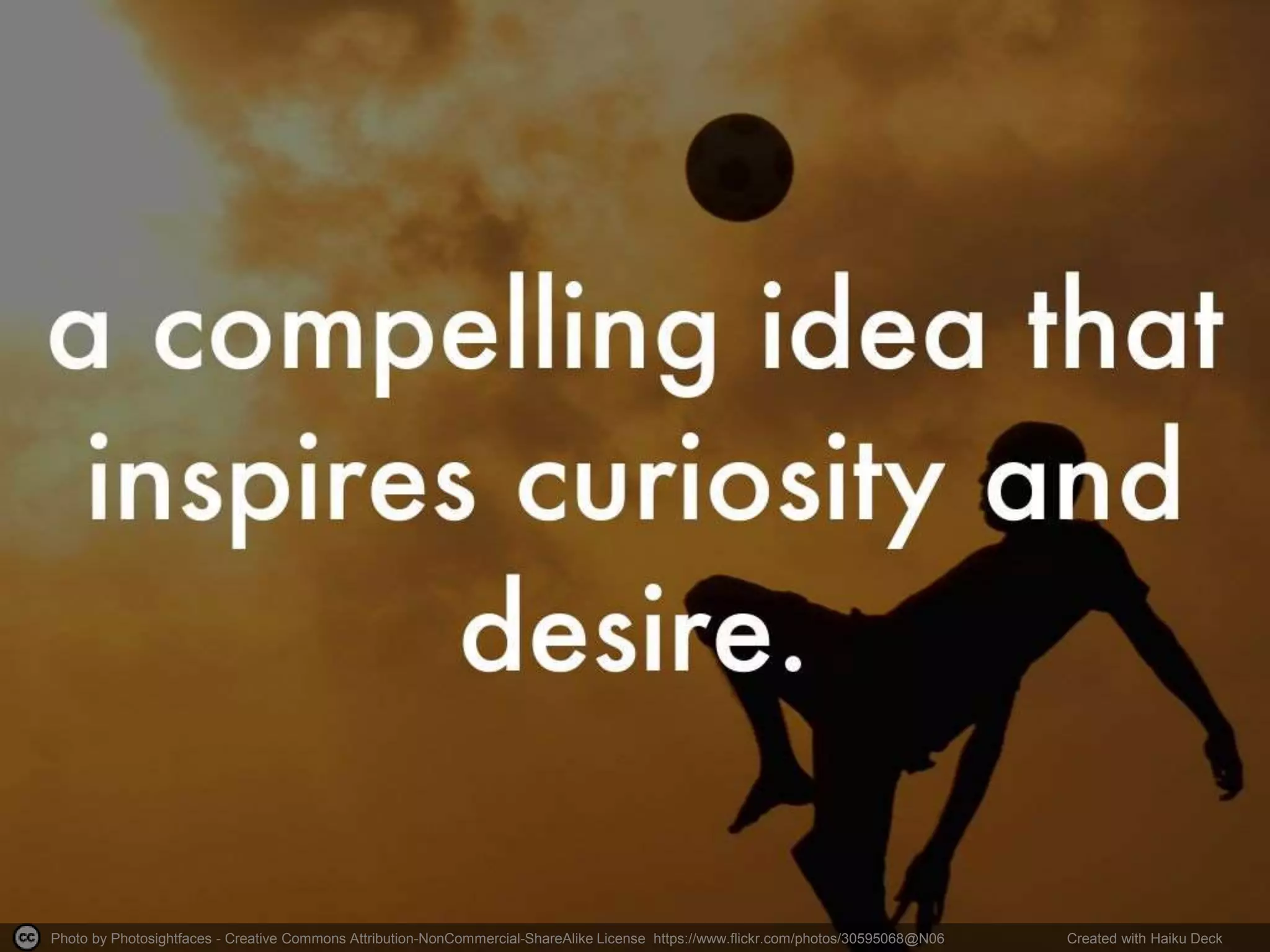 Photo by Photosightfaces - Creative Commons Attribution-NonCommercial-ShareAlike License https://www.flickr.com/photos/30595068@N06 Created with Haiku Deck
 