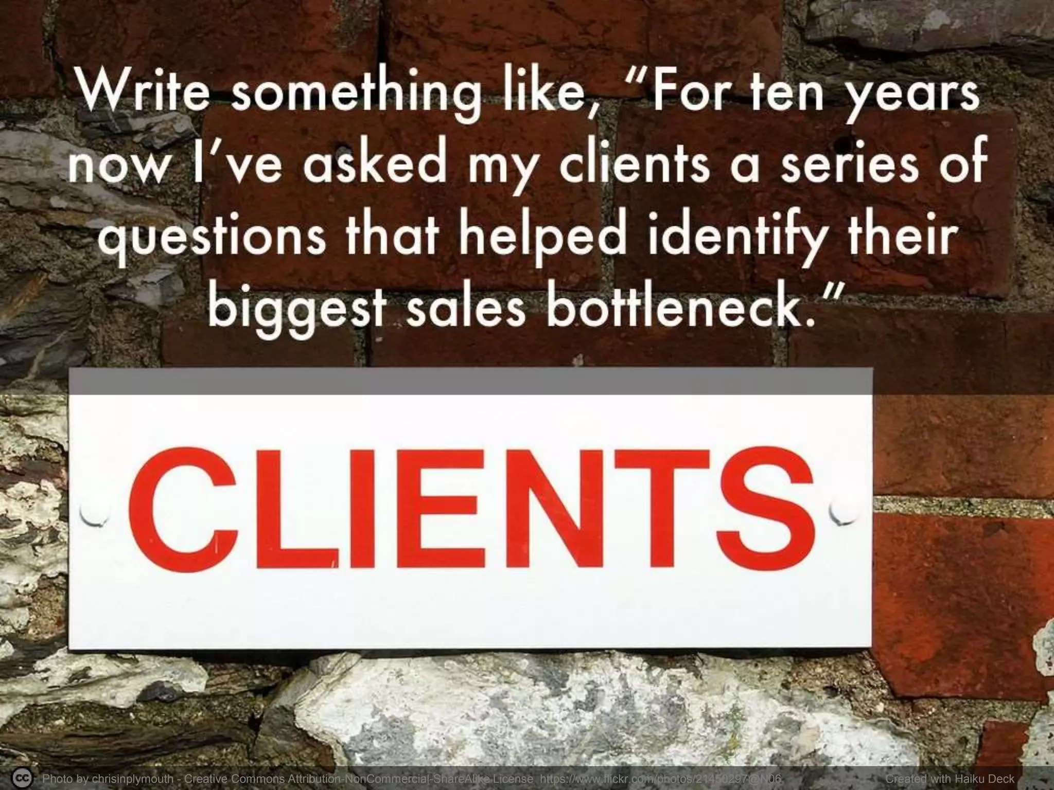 Photo by chrisinplymouth - Creative Commons Attribution-NonCommercial-ShareAlike License https://www.flickr.com/photos/21450297@N06 Created with Haiku Deck
 