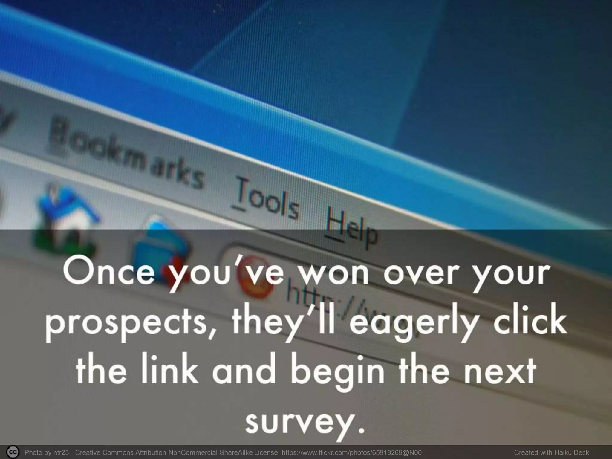 Photo by ntr23 - Creative Commons Attribution-NonCommercial-ShareAlike License https://www.flickr.com/photos/65919269@N00 Created with Haiku Deck
 