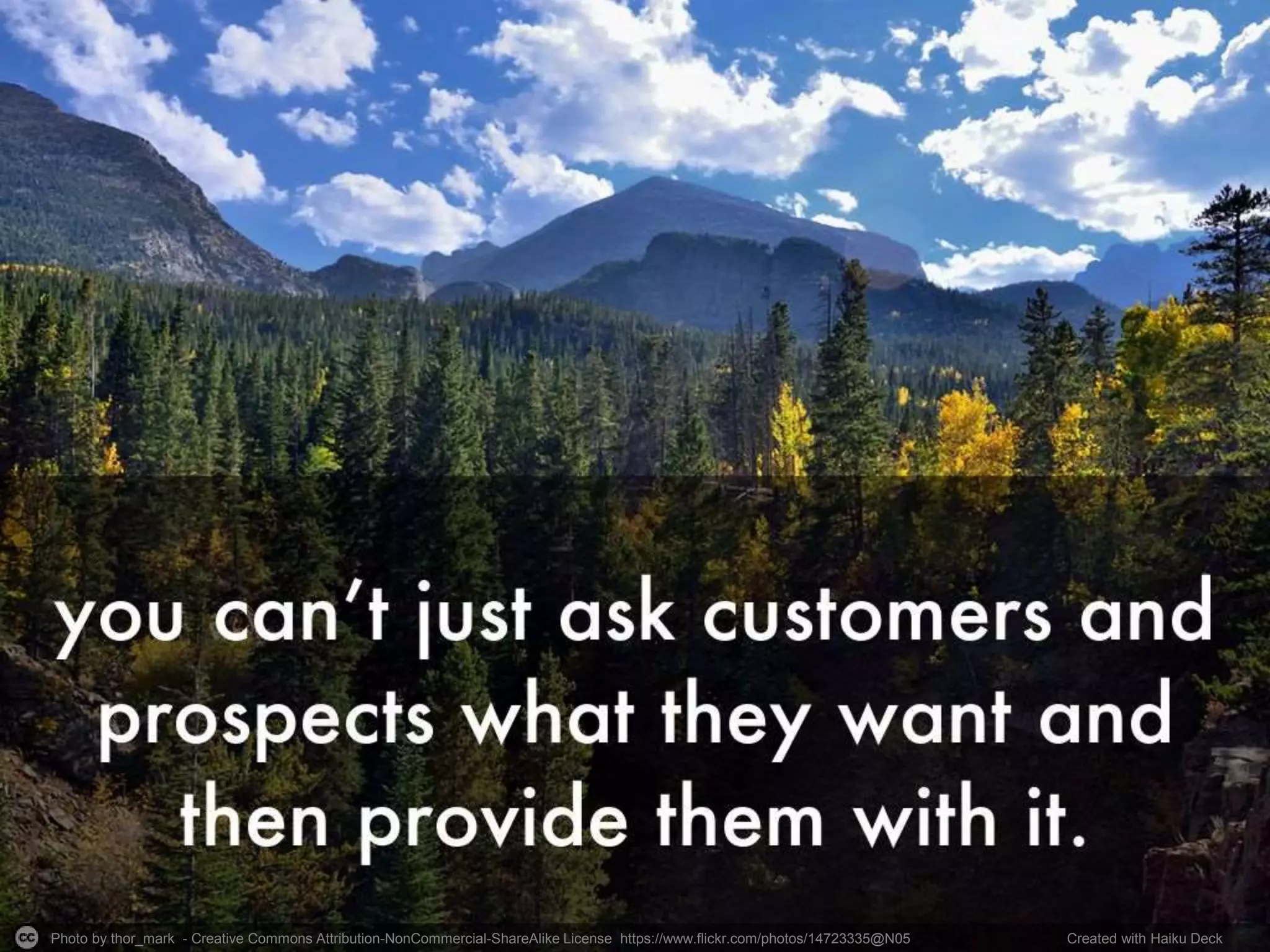 Photo by thor_mark - Creative Commons Attribution-NonCommercial-ShareAlike License https://www.flickr.com/photos/14723335@N05 Created with Haiku Deck
 