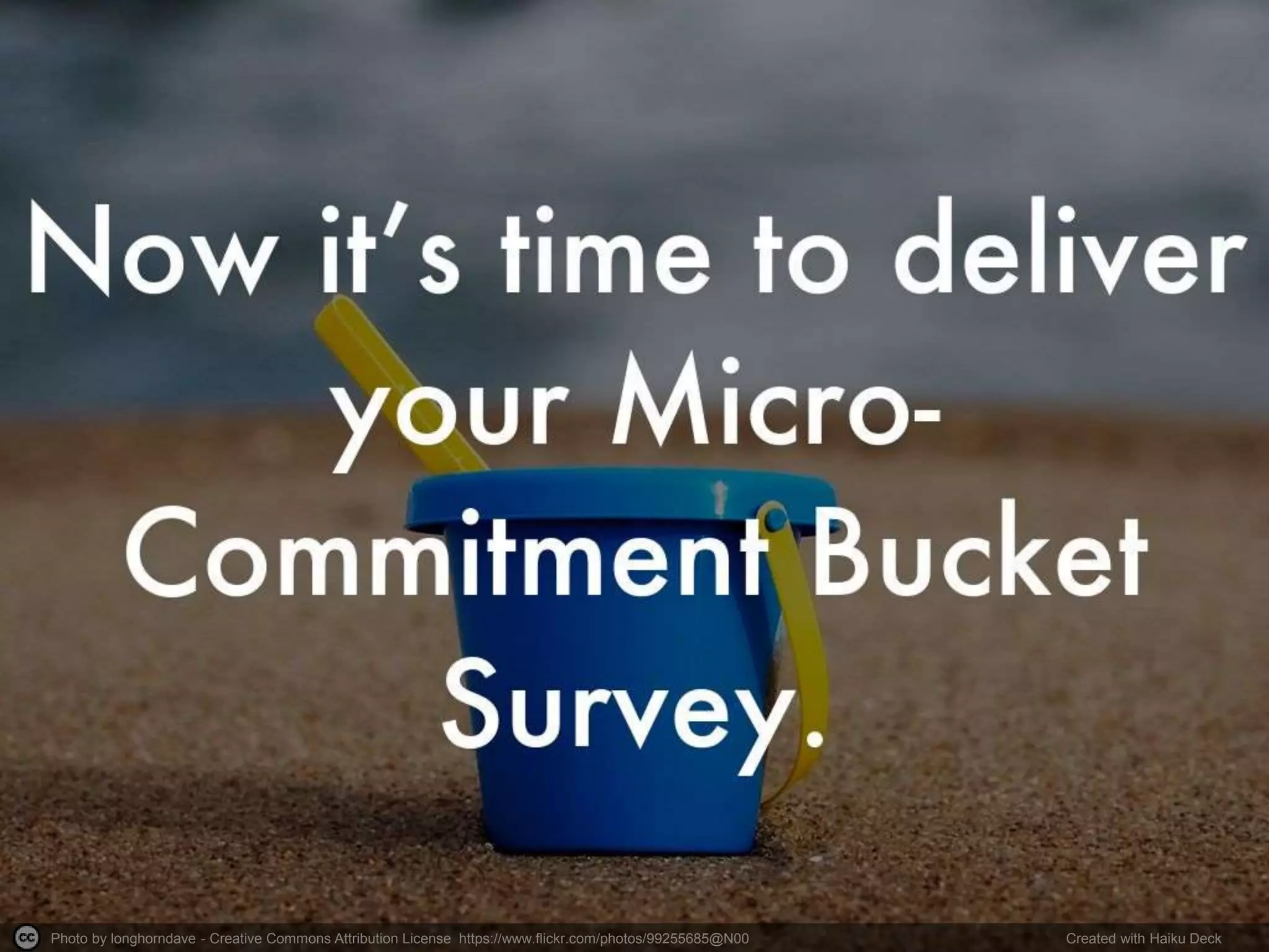 Photo by longhorndave - Creative Commons Attribution License https://www.flickr.com/photos/99255685@N00 Created with Haiku Deck
 