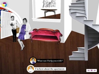 What can I help you with?


I’m here about the apartment.
 