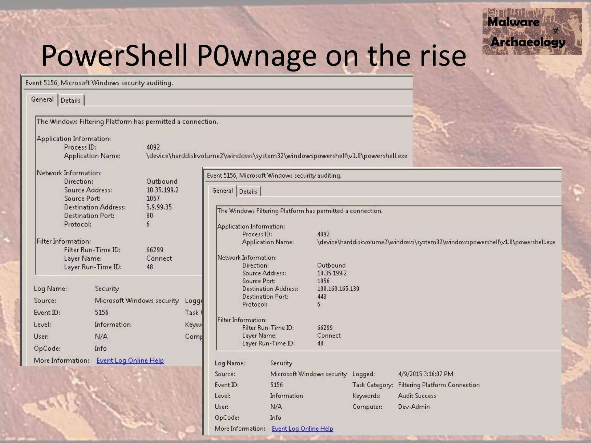 PowerShell P0wnage on the rise
 