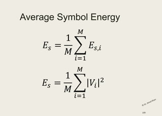 Average Symbol Energy
109
 