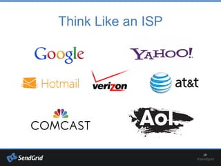 Think Like an ISP
 