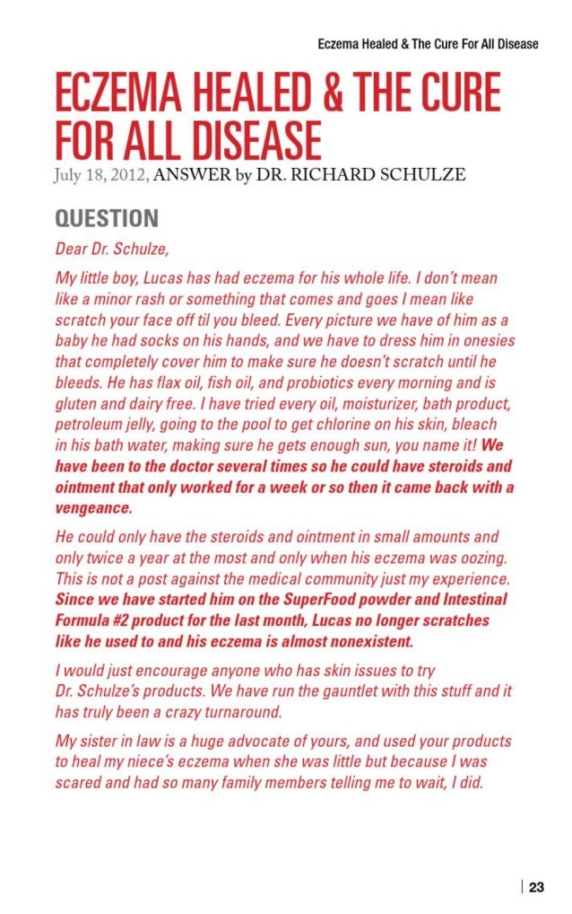 Dr schulze formule 2 richtingen