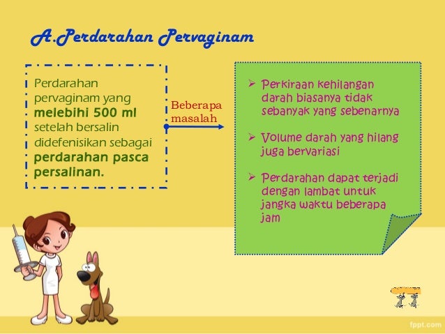 Deteksi Dinimkomplikasi Masa Nifas