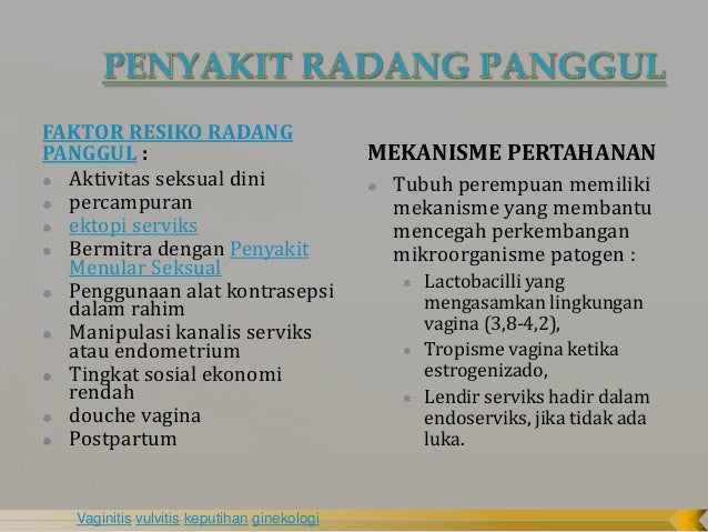 Askeb vaginitis dan radang panggul Askeb vaginitis dan radang panggul