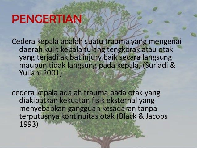 Askep cidera kepala