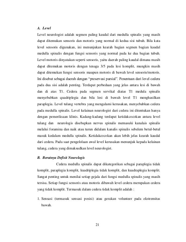 Askep cidera kepala n cidera tulang belakang
