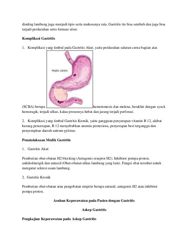 Askep gastritis