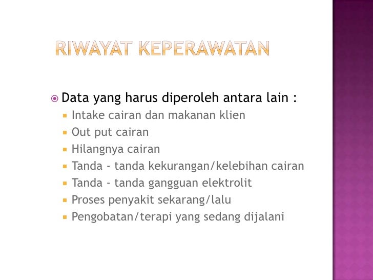 Contoh Askep Resiko Kekurangan Volume Cairan - Simak Contoh Askep Resiko Kekurangan Volume Cairan - Simak