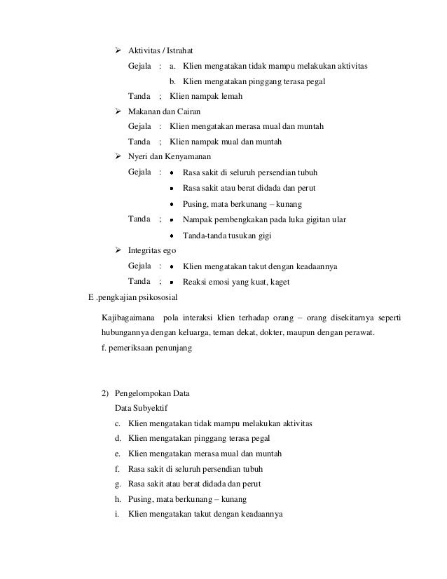 Askep kgd '' gigitan ular'' AKPER PEMKAB MUNA