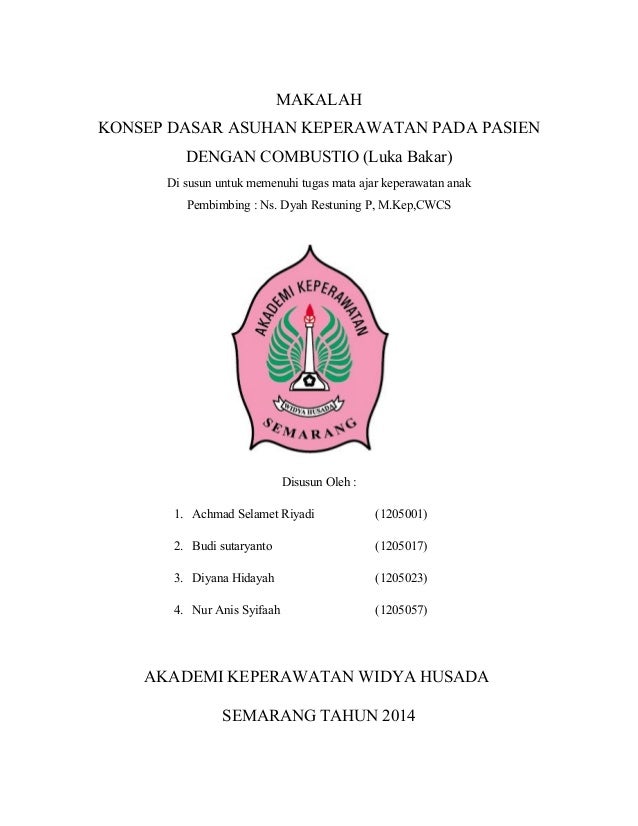 Askep Luka Bakar Asli