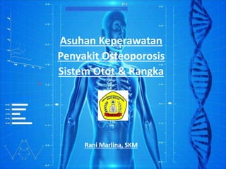 Asuhan Keperawatan
Penyakit Osteoporosis
Sistem Otot & Rangka
Rani Marlina, SKM
 