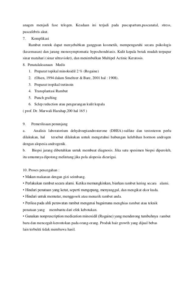 Askep pada klien dengan gangguan sistem integumen penyakit allopesia