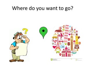 Where do you want to go?
 