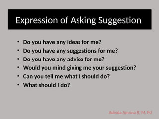Mastering the Art of Giving and Asking Suggestions in English ...