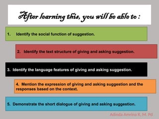 Mastering the Art of Giving and Asking Suggestions in English ...