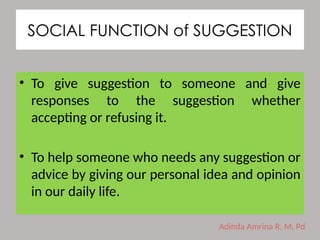 Mastering the Art of Giving and Asking Suggestions in English ...