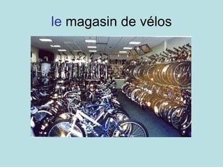 le  magasin de vélos 