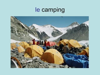 le  camping 