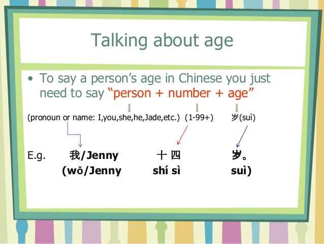 Asking About Age
