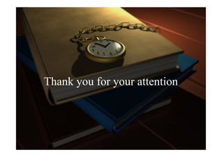 Thank you for your attention
 