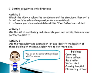 Asking for and giving directions Luis Pérez | PPT