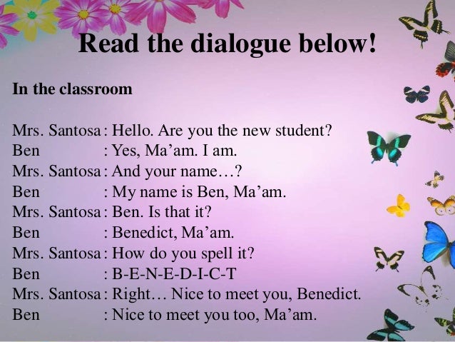 Asking for and giving information Asking for and giving information