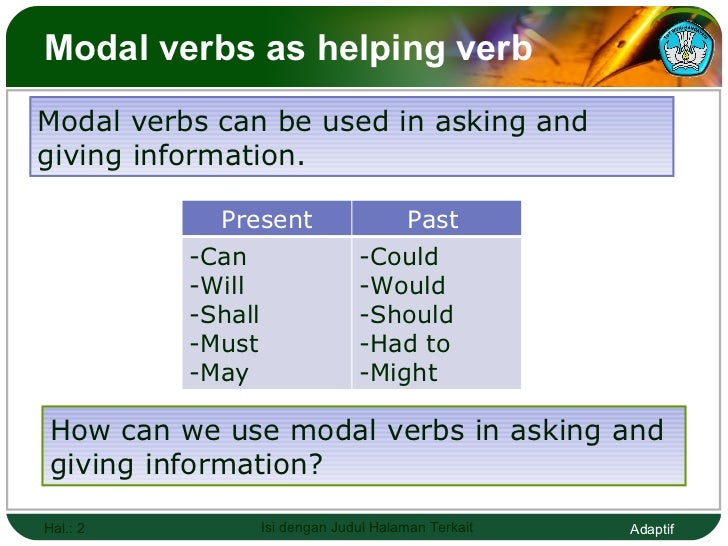 Asking & giving information Asking & giving information