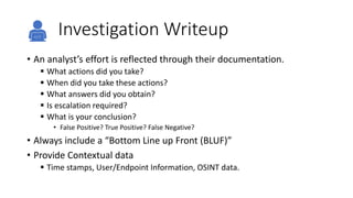 Asking Questions and Writing Effectively