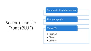 Asking Questions and Writing Effectively