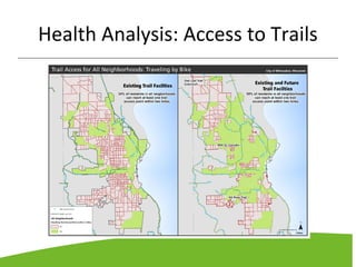 Health Analysis: Access to Trails
 