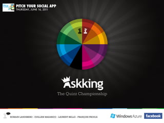Askking Pitch Your Social App