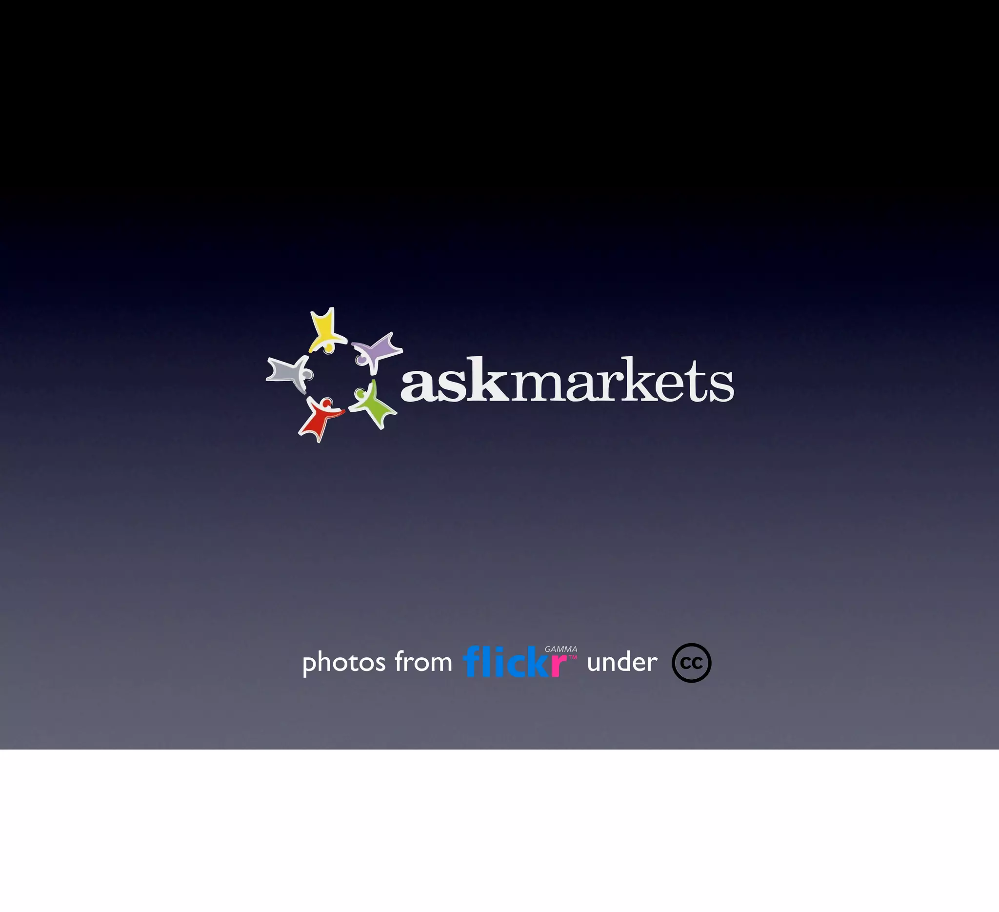 Presenting AskMarkets at the TechCrunch/OpenCoffee event in Athens
